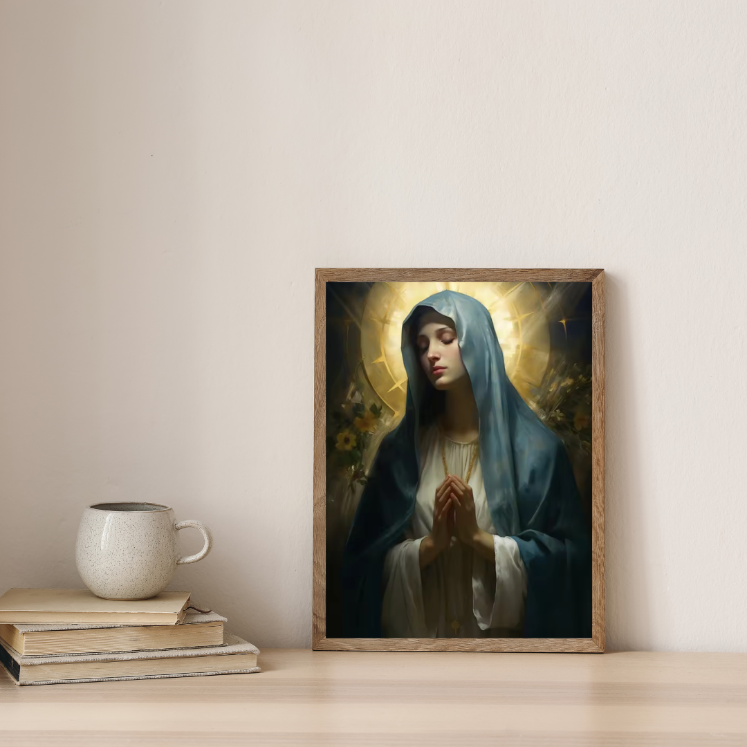Our Lady of Prayer Canvas
