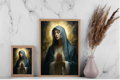 Our Lady of Prayer Canvas