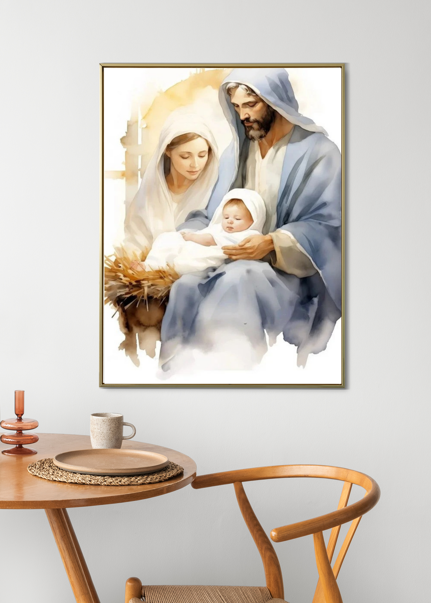 The First Christmas Canvas